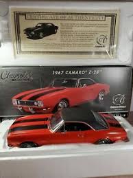 1971 baldwin motion camaro (ertl) 1/18. American Muscle Authentics 1967 Chevy Camaro Z 28 1 18 Scale Diecast Model Car 36881332725 Ebay