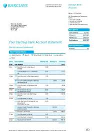 Barclays founded in 1690, it began operations in its current form in 1896. Your Barclays Bank Account Statement