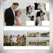 Wedding Album Template Black Tie 10x10 Wedding Book Etsy Wedding Album Templates Wedding Album Layout Photo Album Layout