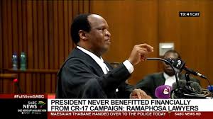 Ramaphosa is expected to announce how the lockdown will be adjusted going into the month of march, as schools and businesses are in full swing for the year already. Ramaphosa Never Benefitted Financially From Cr17 Campaign Lawyers Youtube