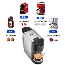 Premium quality & free delivery. Capsule Coffee Machine Full Automatic With Hot Cold Milk Foaming Machine Espresso Maker Dolce Gusto Nespresso Capsule Ground Coffee Shopee Philippines