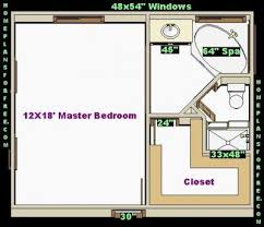Bathroom And Master Closet Layouts With Triangle Tub Shower Vanity New 9x18 Master Bath Master Closet Layout Master Bedroom Bathroom Master Bedroom Layout