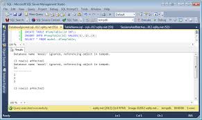 Temp Tables Scoping Eclipsing Sqlity Net