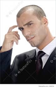 Maybe you would like to learn more about one of these? Business People Handsome Man Thinking Stock Picture I1928732 At Featurepics