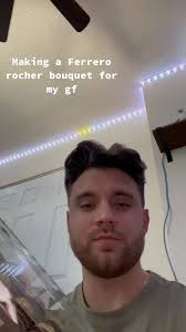 accidentally sent her a picture and spoiled the surprise but she still  loved it❤️ #valentinesday #fyp #ferrerorocher #ferrerorocherbouquet