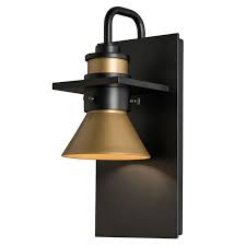 Erlenmeyer Dark Sky Friendly Outdoor Wall Sconce By Hubbardton Forge 307716 1002