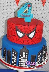 زينة حفلات أعياد الميلاد سبايدرمان Spider Man Cake تورتة عيد ميلاد سبايدر مان ديكورات اعياد Spiderman Birthday Party Spiderman Birthday Spiderman Birthday Cake