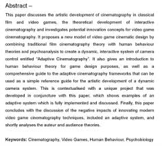 Definition and purpose of abstracts an abstract is a short summary of your (published or unpublished) research paper, usually about a paragraph (c. Abstract Research Examples