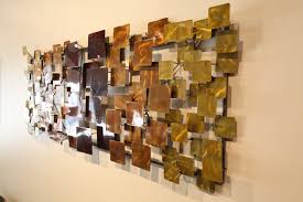 Signed corey ellis art mid century modern metal wall metal sculpture eames jere. Mid Century Metal Wall Art 46 X 18 5 Consign Design Edmonton