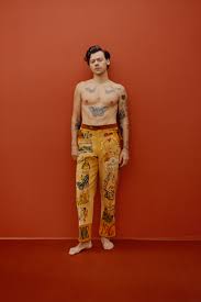 Harry styles has become american vogue's first ever male cover starcredit: Harry Styles On Dressing Up Making Music And Living In The Moment Vogue