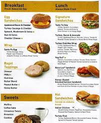 Menu At Einstein Bros Bagels 5225 S Harper Ct Restaurant Prices Bagel Cafe Einstein Bagels Favorite Recipes
