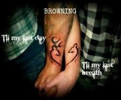 People get inked together who don't want to forget one another, such as siblings or roommates. His And Her Tattoo Ideas 31 Him And Her Tattoos Couple Tattoos Inspirational Tattoos
