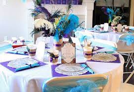 Create an elegantly mysterious prom, formal or gala with stumps affordable masquerade theme. Peacock Princess Birthday Party Celebrations At Home