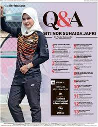 Malaysia (mas) siti norzubaidah che abdul wahab elly syahira rosli nurul izzatul hikmah md zulkifli nor farhana ismail siti nor suhaida jafri. The Q A Siti Nor Suhaida Jafri Klik