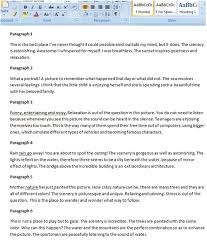 They are used in writing to introduce new sections of a story, characters or pieces of information. Picture Paragraph Matching Moodle 1 9 The English Teacher S Cookbook