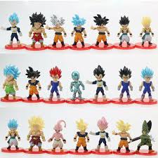 Since the original 1984 manga, written and illustrated by akira toriyama, the vast media franchise he created has blossomed to include spinoffs, various anime adaptations (dragon ball z, super, gt, etc.), films, video games, and more. 10pcs Dbz Dragon Ball Z Mini Figures Super Saiyan Toys Set Collection Gift For Sale Online Ebay