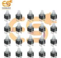 5.8 x 5.8mm 6-Pin Self-Lock Push Button Switch Pack of 1000