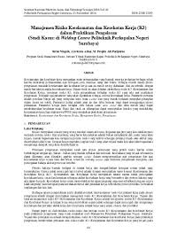 Di bengkel otomotif ini, banyak kondisi yang dapat menyebabkan kecelakaan kerja. Amalan Keselamatan Di Bengkel Kerja Kayu Kejuruteraan Awam Sat Tinjauan Di Politeknik Ungku Omar Politeknik Port Dickson Dan Politeknik Shah Alam