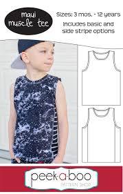 Buy the sun graphic muscle tee at forever 21. Maui Muscle Tee Pdf Sewing Pattern
