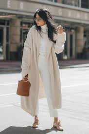 7 Ways You Can Wear White Jeans In Winter Be Daze Live Winter White Outfit White Jeans Winter How To Wear White Jeans