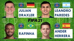 In the game fifa 21 his overall rating is 79. Julian Draxler Vs Leandro Paredes Vs Rafinha Vs Ander Herrera Fifa 21 Comparison Youtube