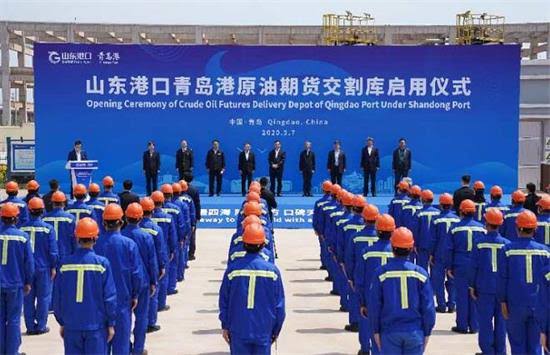 原油期货指定交割库区域分布逻辑说明示意图
