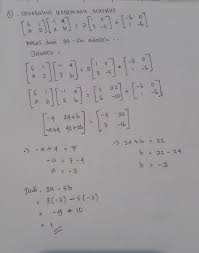 We did not find results for: Diketahui Kesamaan Matriks Nilai Dari 3a 5b Tolong Bantu Kak Makasih Brainly Co Id