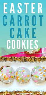 Spiced fruit nut and carrot cake. Carrot Cake Cookies
