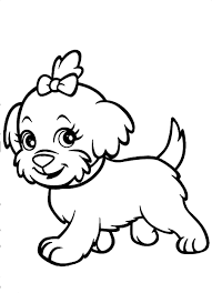 We have collected 100 coloring pages with dogs. Dogs To Color And Print Download And Print Polly Pocket S Favorite Pet A Cute Dog Coloring Gatito Para Colorear Perro Colorear Dibujos