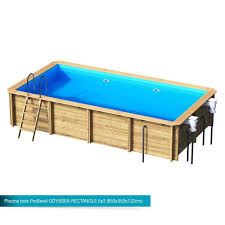 Swimmingpool Holz Odysea Rechteck 600 X 300 X H133 Bwt Mypool