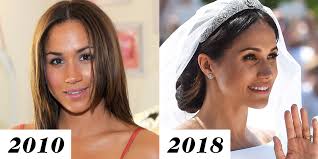 See photos of meghan markle young: Meghan Markle Hair Timeline 17 Best Meghan Markle Hairstyles