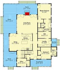 Some 2 story house plans also feature basements that can be finished to hold more room for entertaining guests, including wet bars, exercise rooms, and more. Exclusive Country House Plan With Two Story Living Room And Porches Galore 130015lls Architectural Designs House Plans