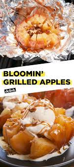 Bloomin Grilled Apples Will Slay Any Summer Bbq Recipe Grilled Apple Recipe Bbq Recipes Grilled Desserts