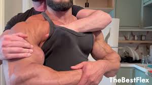 Indulge in his hot body worship and power