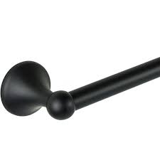 Our bathroom accessories category offers a great selection of towel bars and more. 18 Wall Mounted Towel Bar Bathroom Accessory In Matte Black Walmart Com Walmart Com