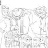 Despicable me 3 coloring pages. 1