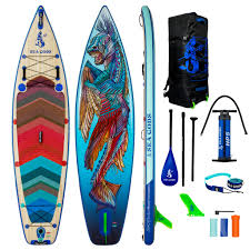 SEA GODS 11” x 33” x 6” CX Cross Touring Inflatable Paddle Contact us