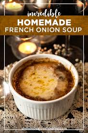 Bistro French Onion Soup Recipe Homemade French Onion Soup Recipe In 2020 Homemade French Onion Soup French Onion Soup Recipe Easy Homemade Soups
