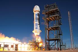 Blue origin announced on july 1 that today's flight would include funk. Blue Origin Launches Lands The Same Rocket For The Fourth Time Techcrunch