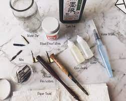 It should be held as nearly… Beginner S Guide To Calligraphy Getting Started Charlart Script