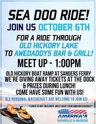 There are many opportunities for boating, sailing, swimming, biking, hiking and fishing. America S Motor Sports To Host Old Hickory Sea Doo Ride The Watercraft Journal The Best Resource For Jetski Waverunner And Seadoo Enthusiasts And Most Popular Personal Watercraft Site In The World