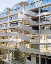 bruther baukunst filip dujardin maxime delvaux student residence and reversible car park divis residence universitaire bruther architecture architecture