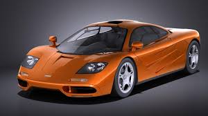 Mclaren F1 1994 1998 3d Model Ad Mclaren Model Mclaren F1 Mclaren 3d Model