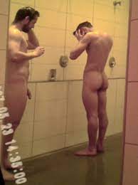 Nude shower gym