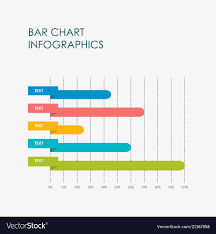 Bar Chart Infographics Elements 3d Flat Design