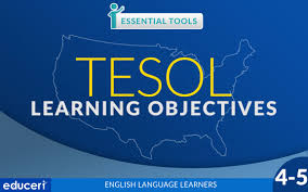 One teacher taught grade 5. 4th 5th Grade Teaching English To Speakers Of Other Languages Learning Objectives Essential Tools Lesson Plans