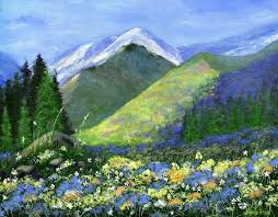 Maybe you would like to learn more about one of these? Rocky Mountain Spring Painting By Jamie Frier