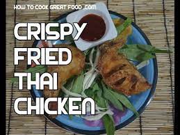 Crispy Thai Fried Chicken Recipe Kfc With A Asian Flavour Video Youtube