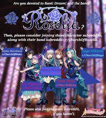 Roselia hat die gabe, durch seinen wunderbaren duft feinde unvorsichtig zu machen, und macht sich dies vor allem im kampf zu nutze. Hey If You Re A Roselia Fan Please Consider Joining Our Community Bangdream