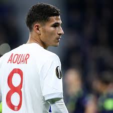 Barcelona Reportedly Make Contact With Lyon Midfielder Houssem Aouar Midfielder Lyon European Football